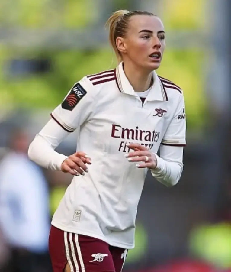 Chloe Kelly Arsenal F.C White Jersey