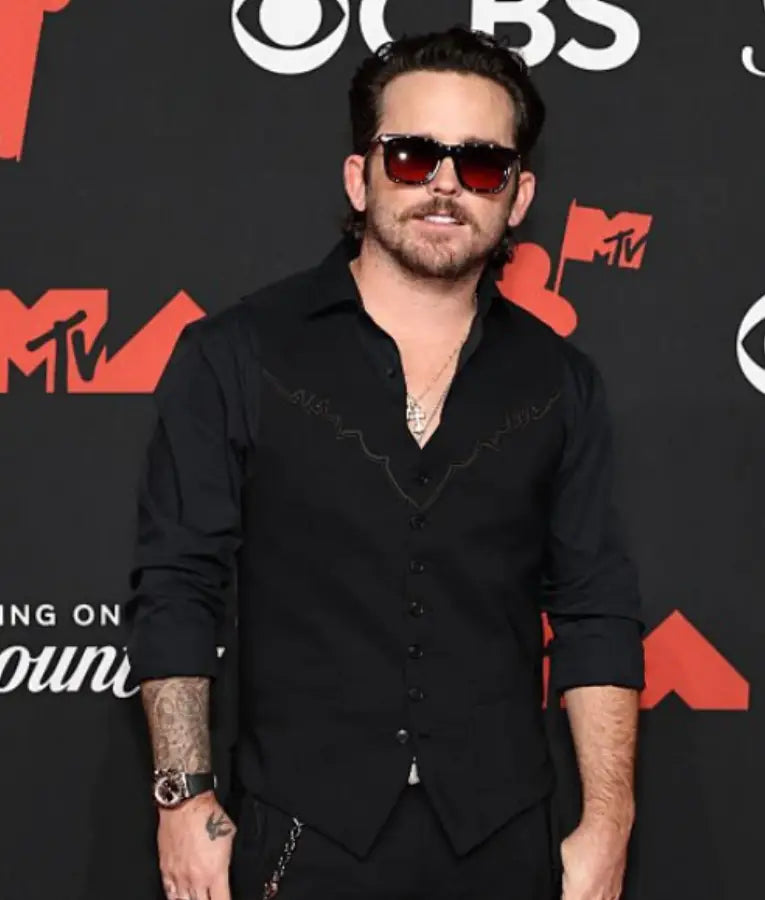 Christian Breslauer 2025 MTV Video Music Awards Black Vest