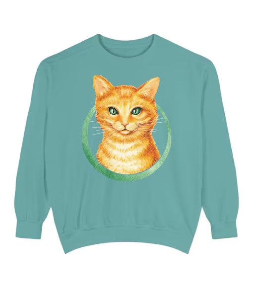 Yellowjackets Christina Ricci Blue Cat Sweater