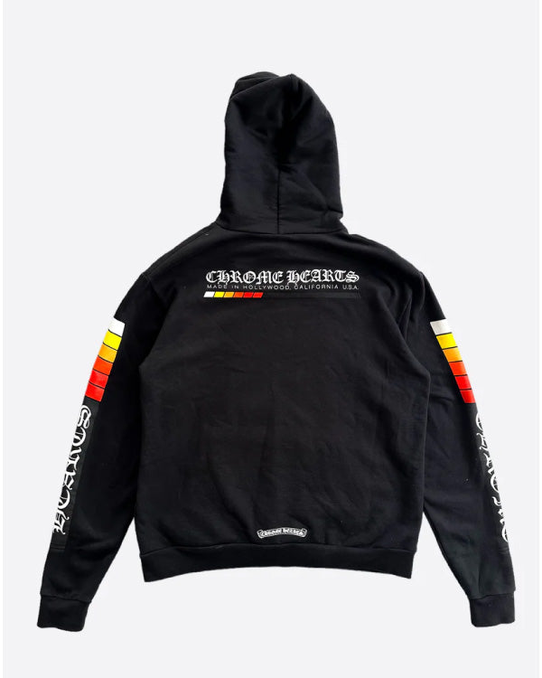 Chrome Hearts Black Racing Stripes Hoodie