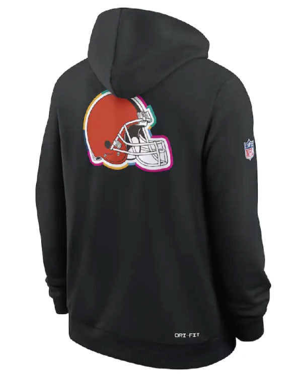 Cleveland Browns Black 2025 Crucial Catch Hoodie