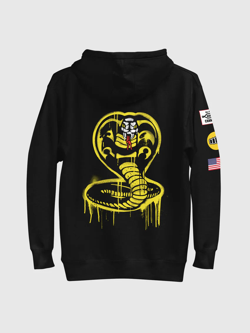 Cobra Kai Graffiti Cobra Hoodie
