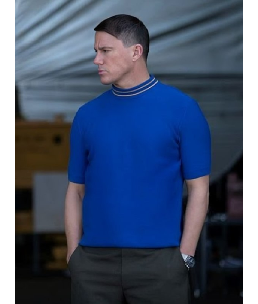 Fly Me to the Moon Channing Tatum Yellow Shirt