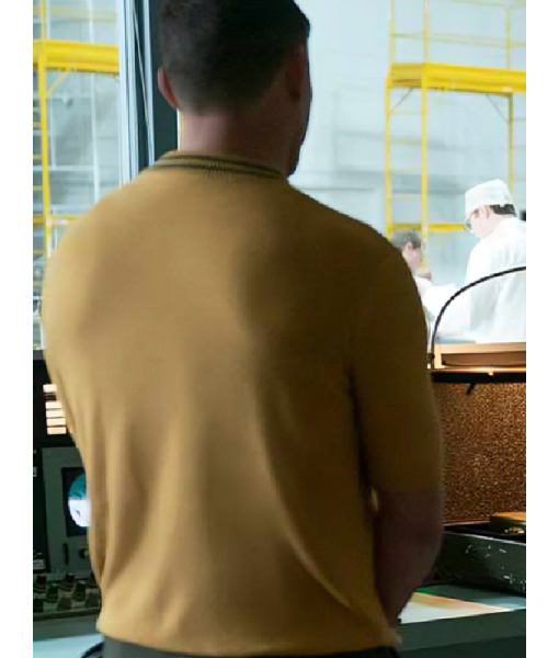 Fly Me to the Moon Channing Tatum Yellow Shirt