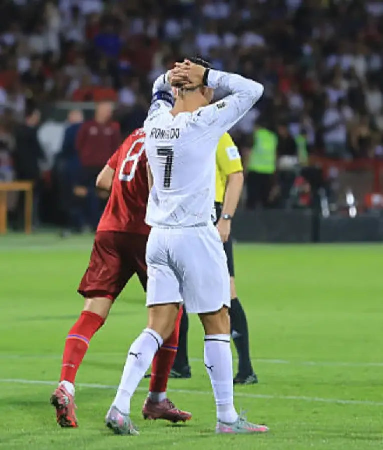Cristiano Ronaldo FIFA World Cup 2026 Qualifier Portugal White Jersey