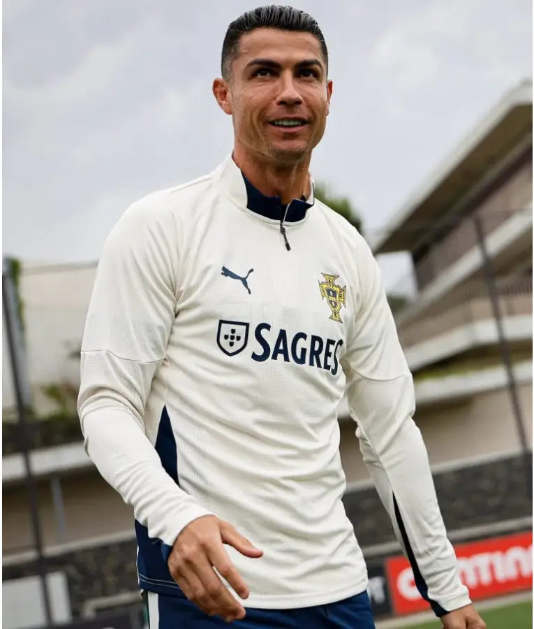 Cristiano Ronaldo Portugal 2025 Puma Training Shirt