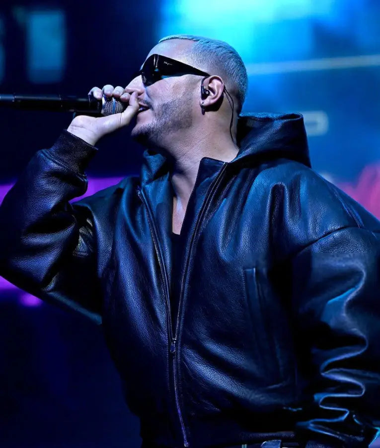 DJ Snake 2025 MTV Video Music Awards Black Leather Jacket