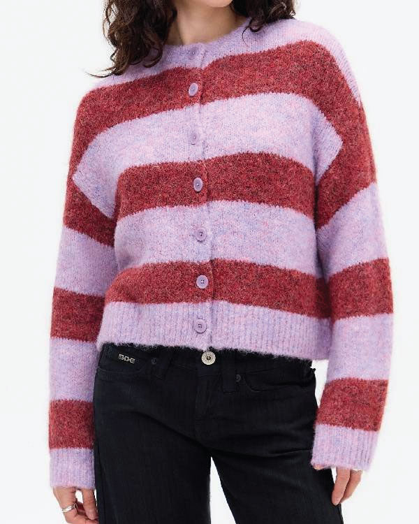 Daddy Issues Aimee Lou Wood Striped Cardigan