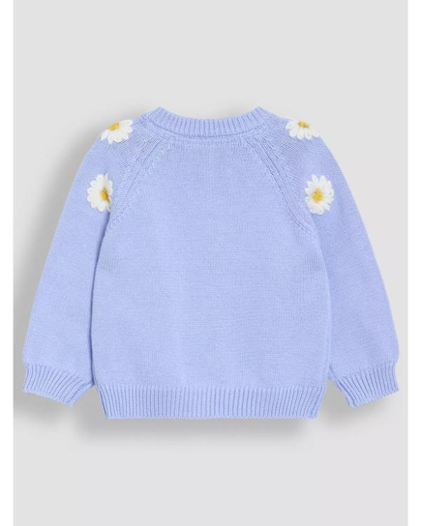 Daddy Issues S02 Sadie Daisy Applique Blue Cardigan