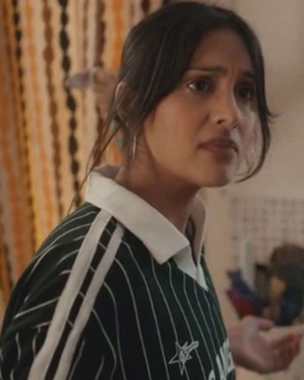 Daddy Issues S02 Taj Atwal Black Striped LA Jersey