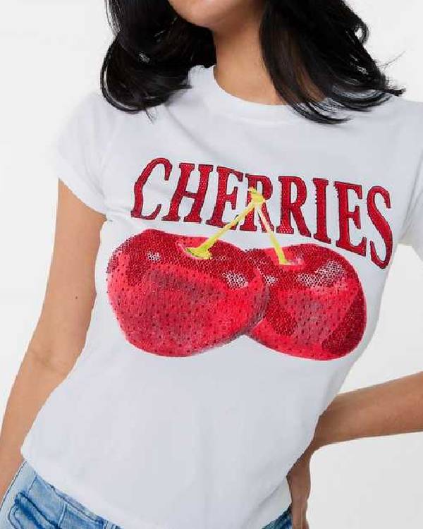 Daddy Issues Taj Atwal “Cherry” Print Tee