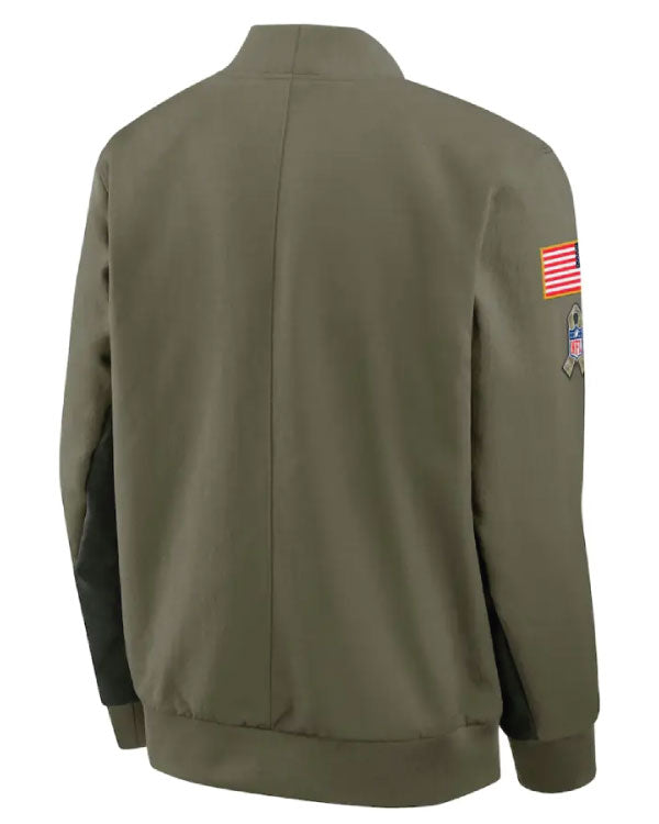 Dallas Cowboys 2025 Salute To Service Bomber Jacket