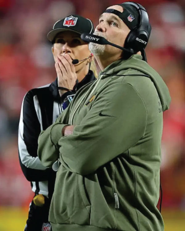 Dan Quinn Washington Commanders 2025 Salute To Service Hoodie