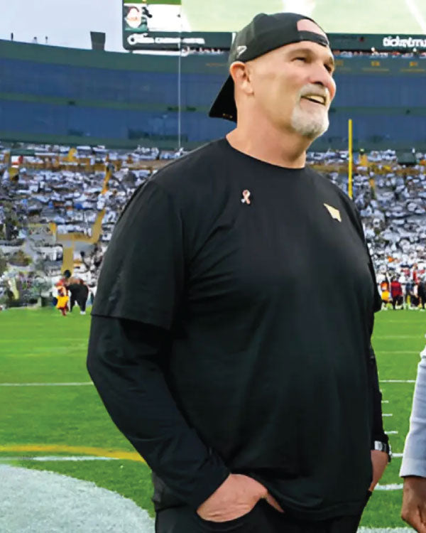 Dan Quinn Washington Commanders v Green Bay Packers Black T-shirt