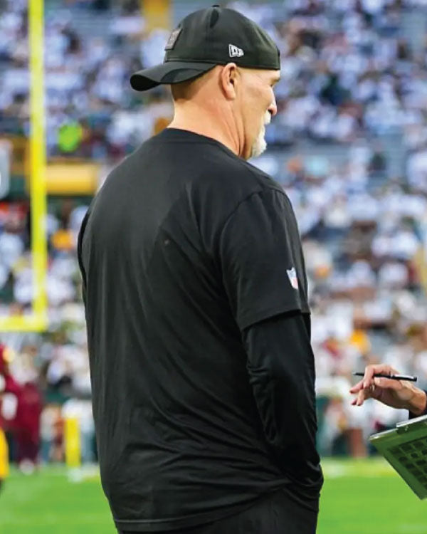 Dan Quinn Washington Commanders v Green Bay Packers Black T-shirt