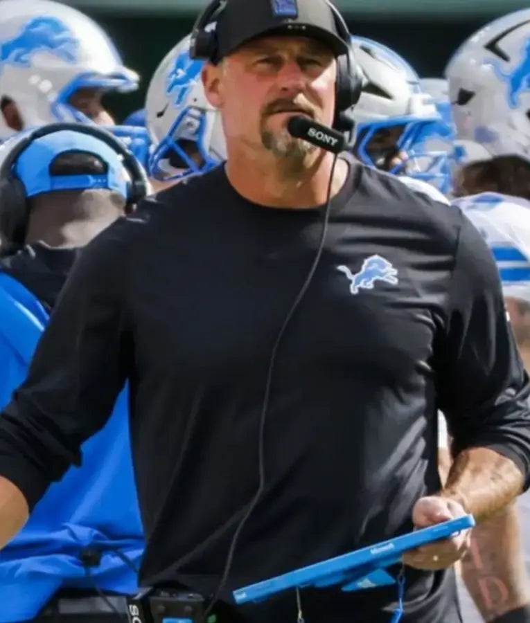 Dan Campbell Detroit Lions 2025 Long Sleeve Shirt