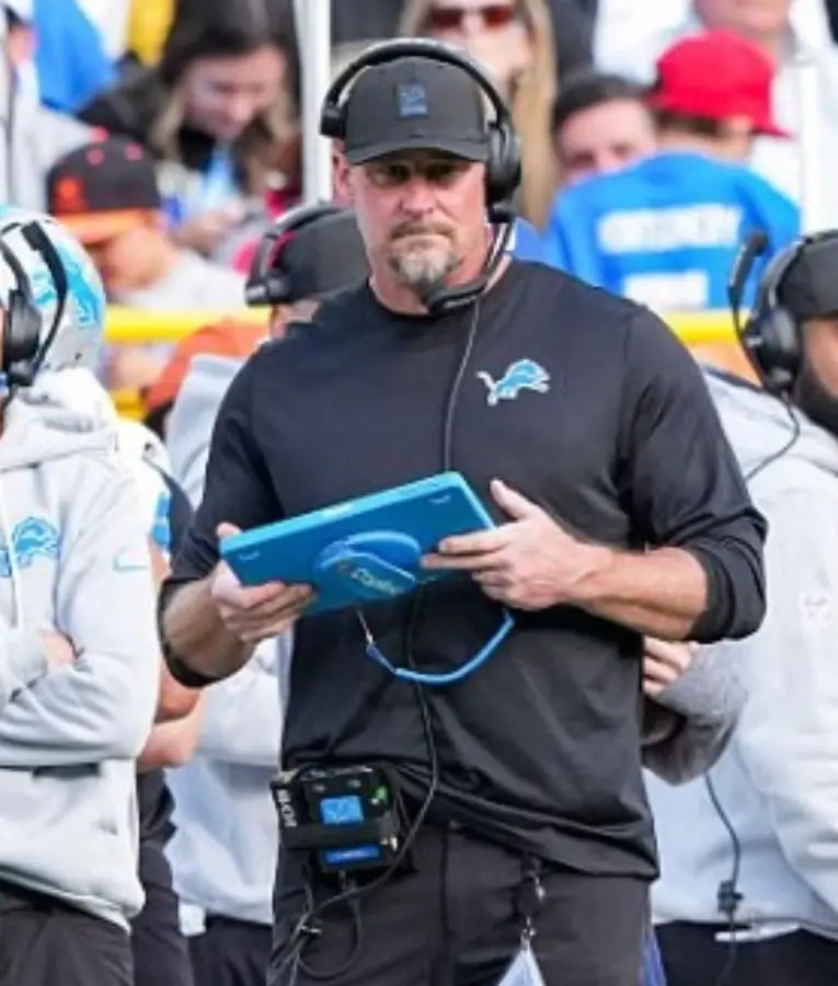 Dan Campbell Detroit Lions Black Sweatshirt