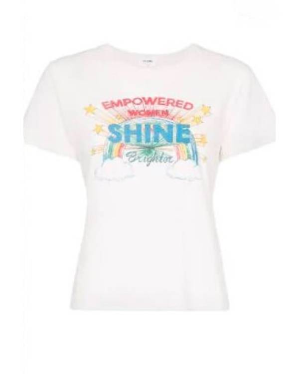 Dancing with the Stars Hannah Brown White Empowered Women Shine Tee