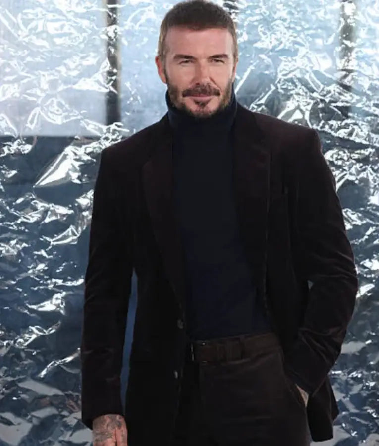 David Beckham Milan Fashion Week 2025 Blazer