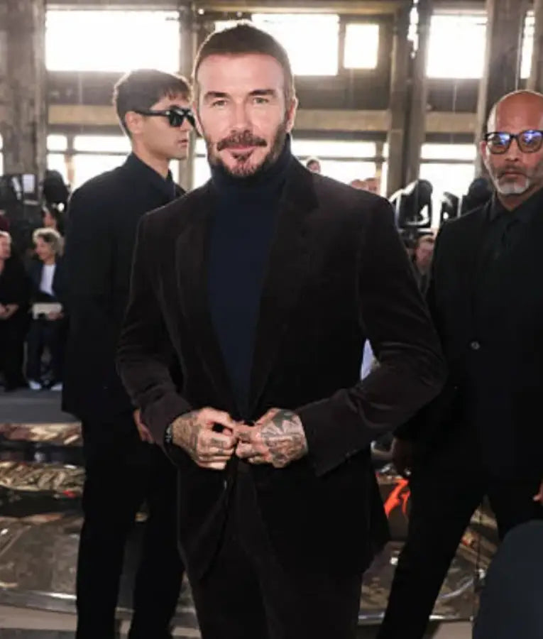 David Beckham Milan Fashion Week 2025 Blazer