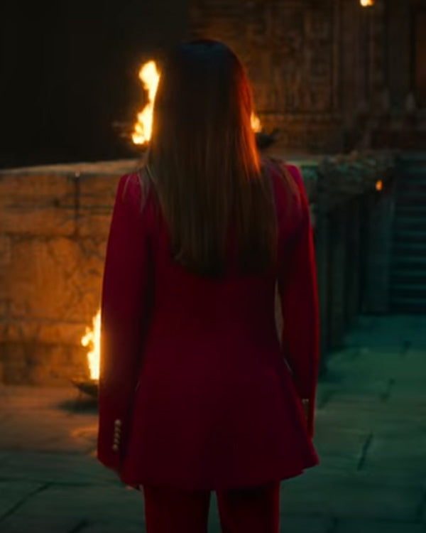 Day Shift 2022 Karla Souza Pink Blazer