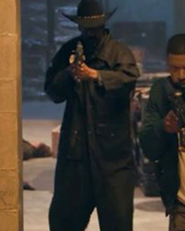 Day Shift 2022 Snoop Dogg Black Coat