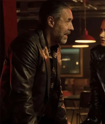 Deep Cover Paddy Considine Leather Blazer