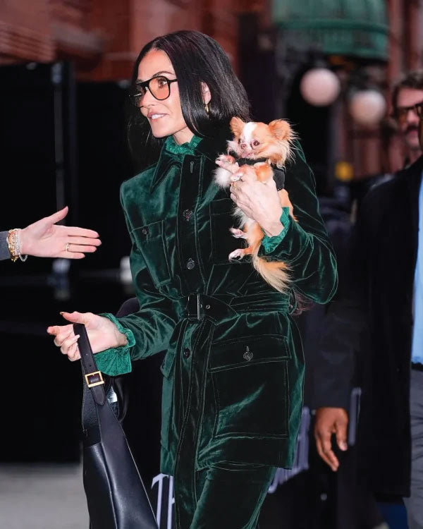 Demi Moore NYC Jacket