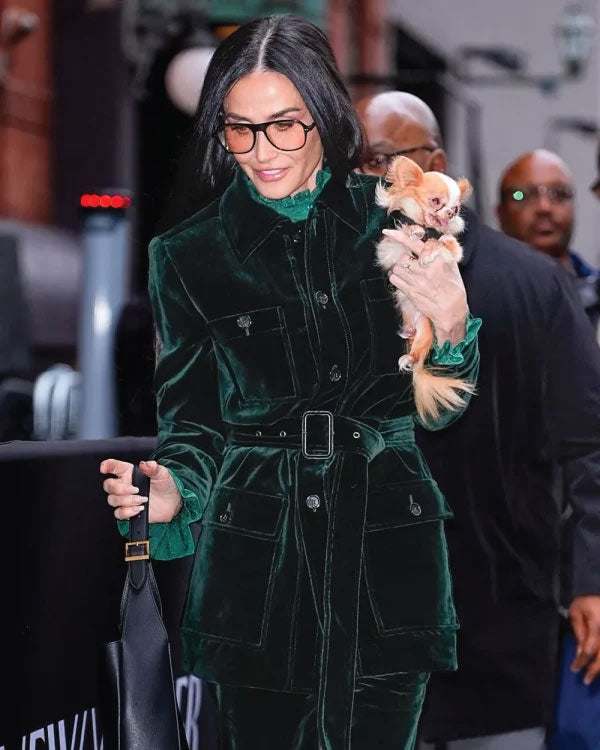 Demi Moore NYC Jacket