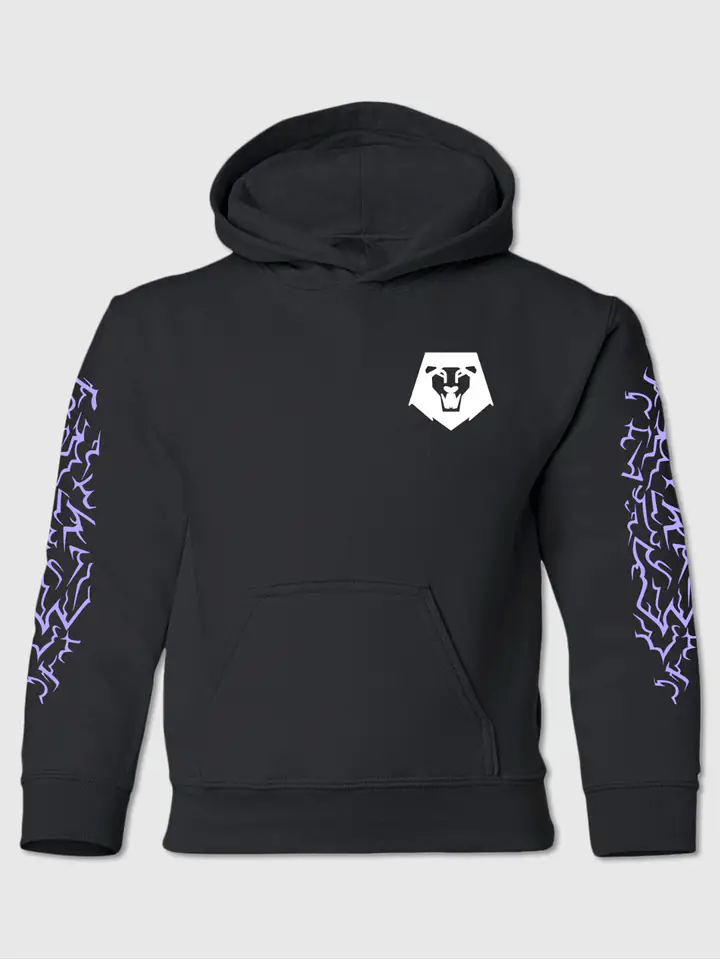 KPop Demon Hunters Saja Boys Glow in the Dark Kids Hoodie