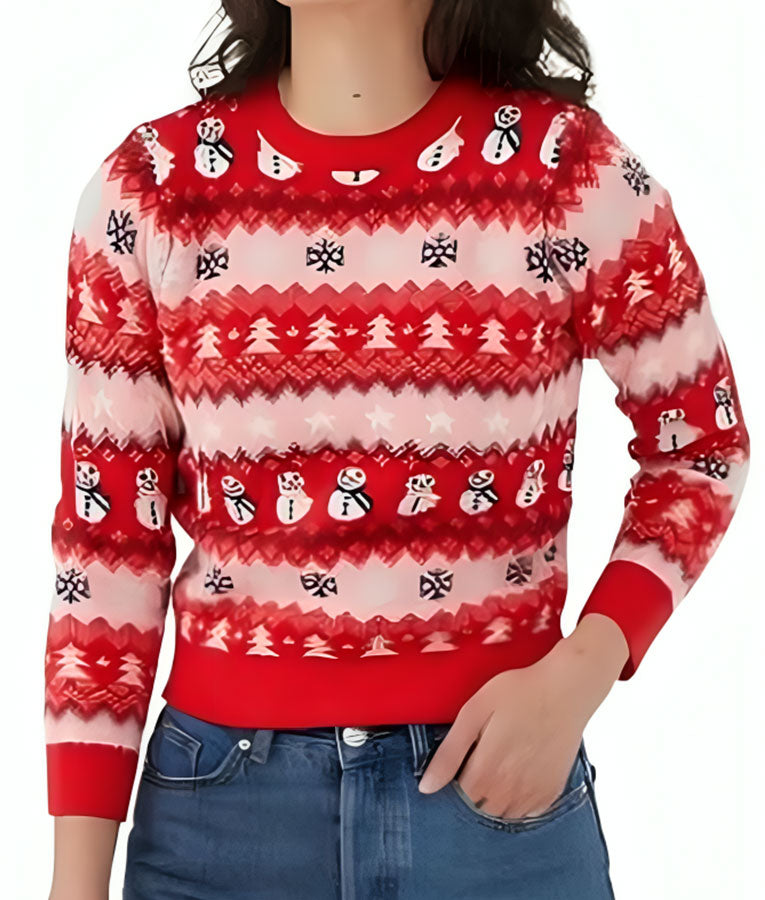 Doctor Who Joy Almondo Snowman Sweater