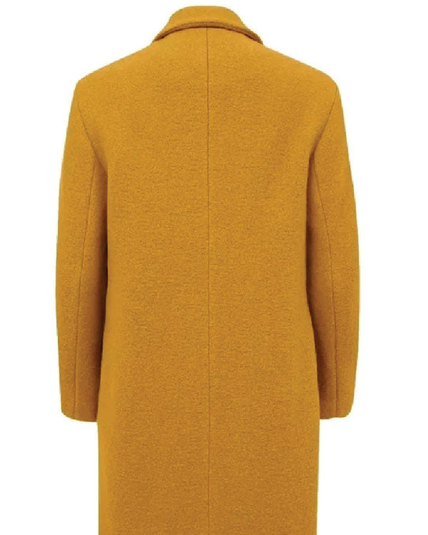 Doctor Who S15 Belinda Chandra Golden Coat