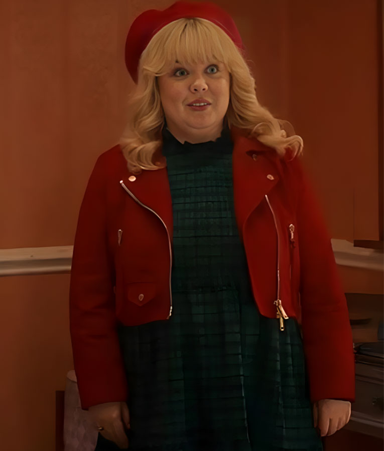 Doctor Who S02 Nicola Coughlan Red Jacket