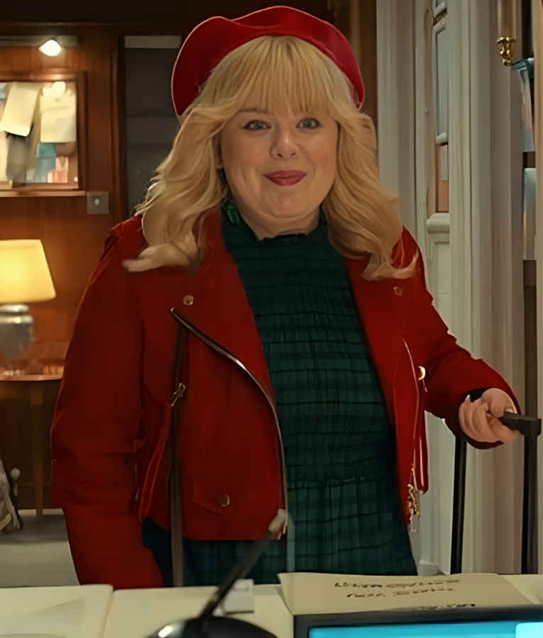 Doctor Who S02 Nicola Coughlan Red Jacket