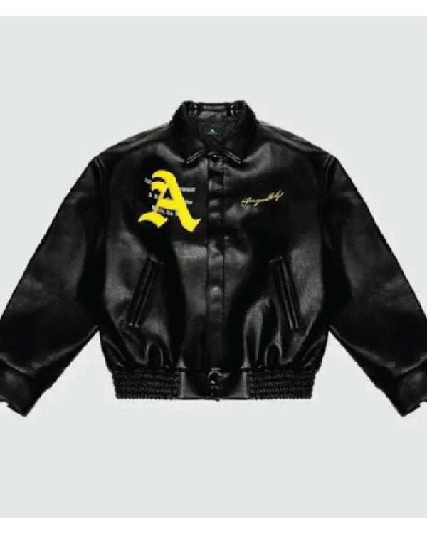 Doncare AFGK Ferrari Black Leather Jacket