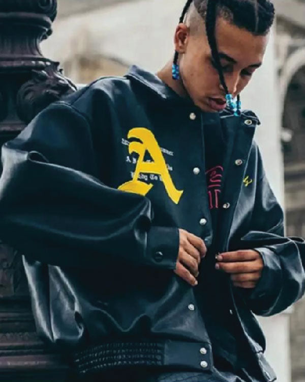 Doncare AFGK Ferrari Black Leather Jacket