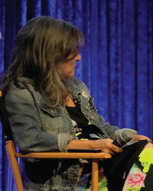 Dr. Yalda Uhls Teens and Screens Summit 2025 Denim Jacket