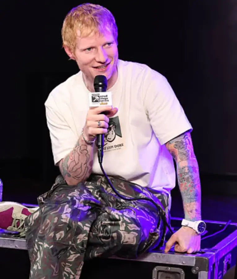 Ed Sheeran SiriusXM NYC White T-Shirt