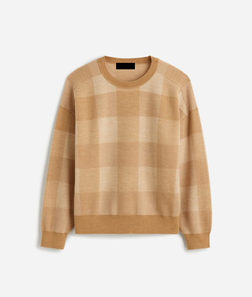 Elsbeth S02 Barb Wool Plaid Sweater