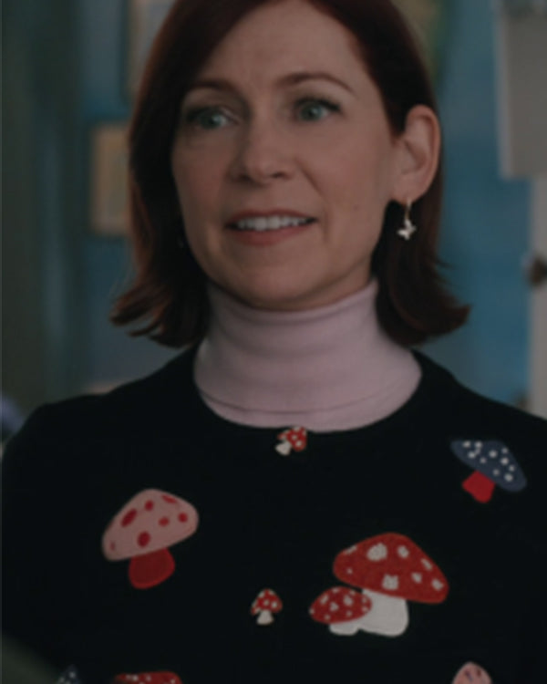 Elsbeth S02 Carrie Preston Mushroom Cardigan