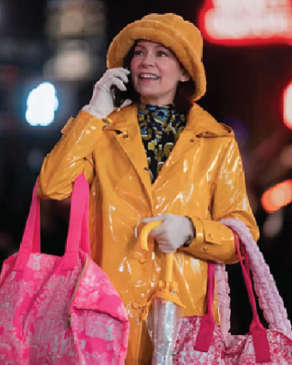 Elsbeth S02 Carrie Preston Yellow Rain Coat