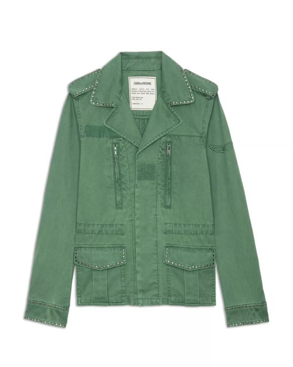 Elsbeth S03 Kathy Griffin Green Button Down Jacket
