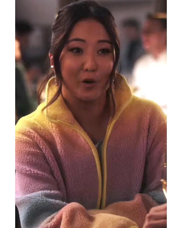 Emily In Paris S04 Ashley Park Ombre Fleece Jacket