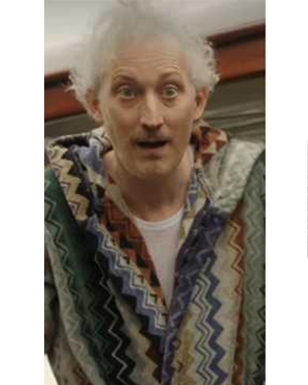 Emily In Paris S04 Bruno Gouery Printed Hooded Robe