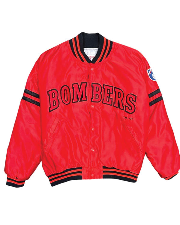 Essendon Bombers Red Bomber Satin Jacket