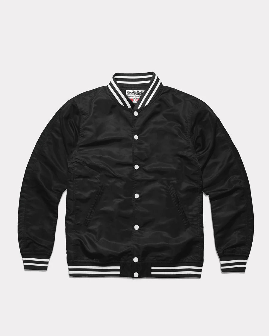 Essential Letterman Black Jacket