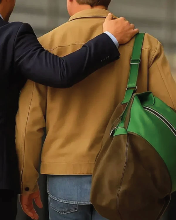 F1 The Movie 2025 Brad Pitt Suede Jacket