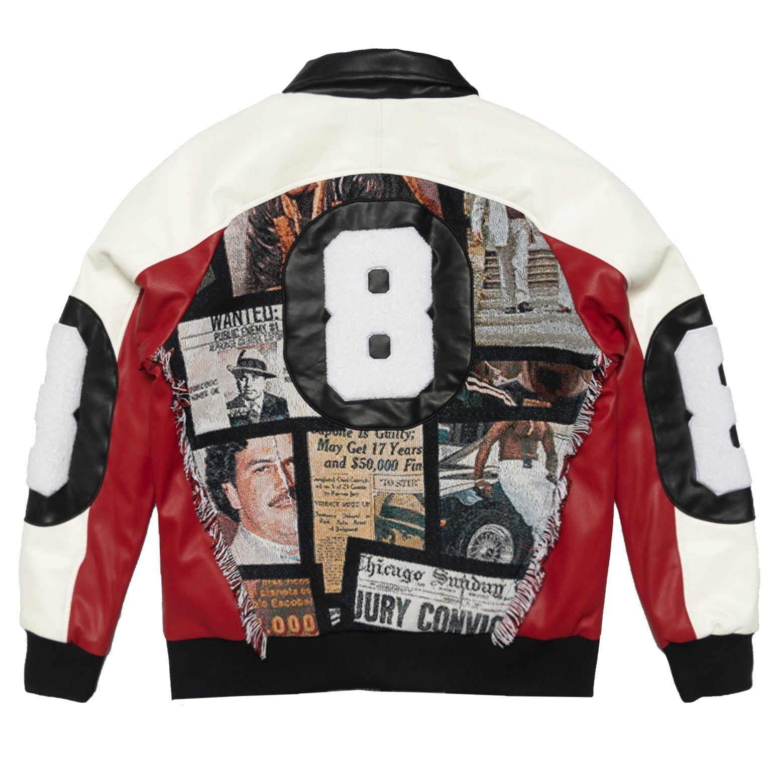 F1028Narco8BallRedVarsityJacket