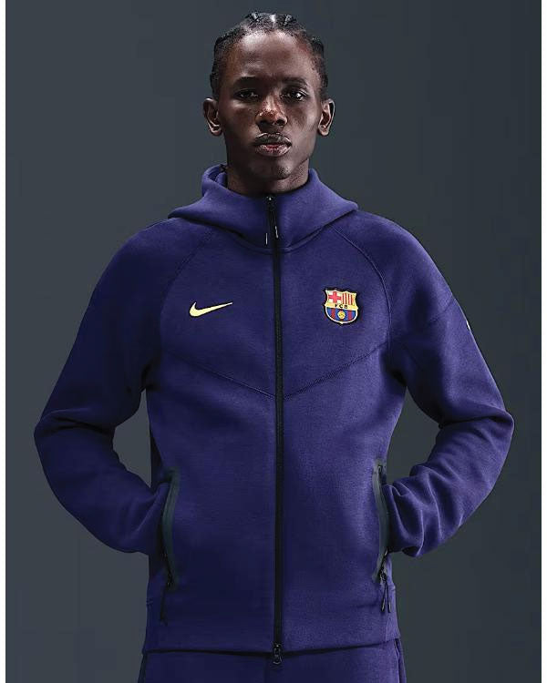 FC Barcelona Tech Windrunner Soccer Hoodie