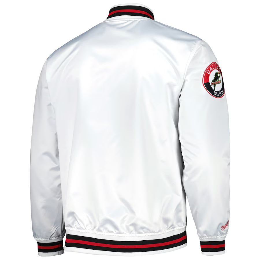 FC Dallas Mitchell & Ness Dallas Burn City Satin Jacket